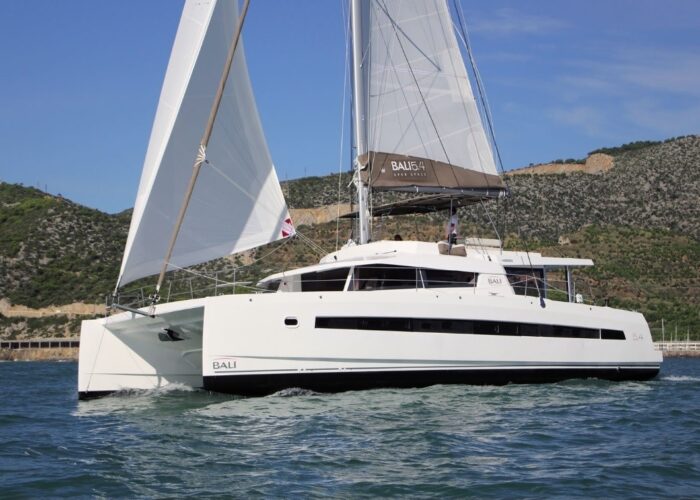 bareboat charter sailing catamaran